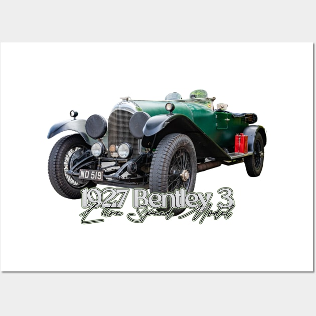 1927 Bentley 3 Litre Speed Model Tourer Wall Art by Gestalt Imagery